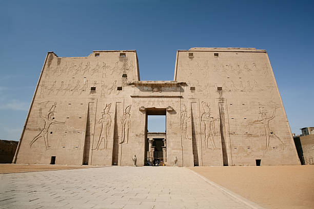 istock facade of Edfu Temple 526555766