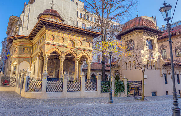 istock Stavropoleos Church, Bucharest, Romania 526562654