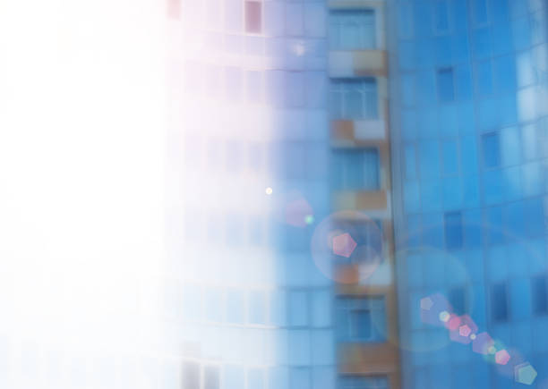 istock Business blurred background with city building 526564316