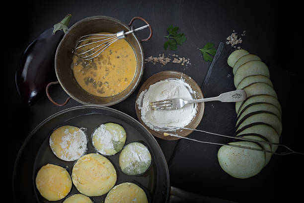 istock Fried Eggplant For Parmigiana 526564922