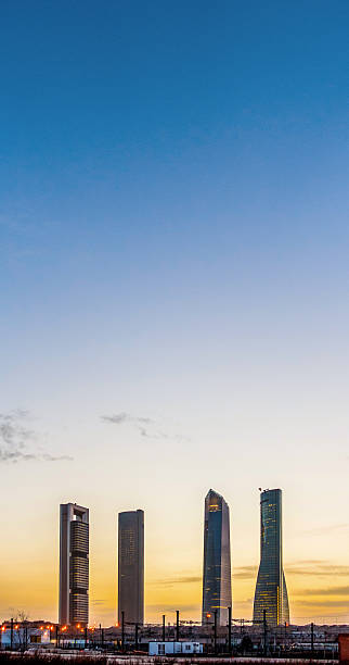 istock cuatro torres business areal financial dritrict madrid skyscraper vertical twilight 526565534