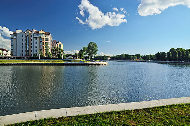 istock Lake Verhnee (Oberteich). Kaliningrad (formerly Koenigsberg), Ru 526566799