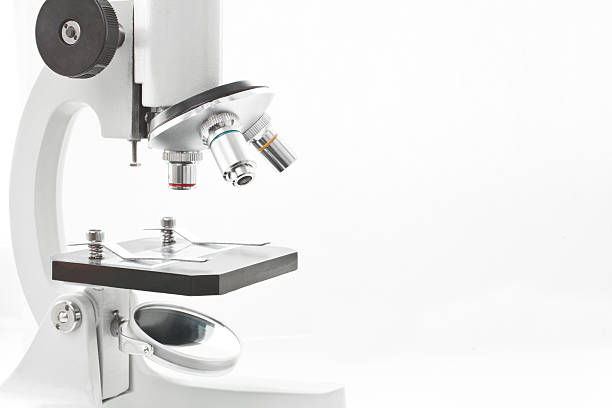 istock Detail of a microscope 526569402
