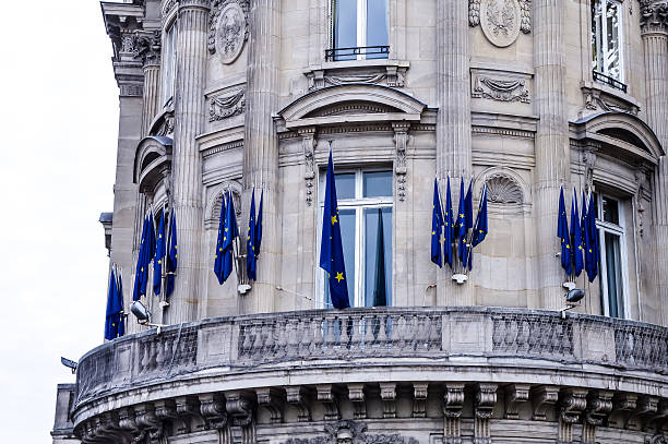 istock French parliament  government  with flags 526569423