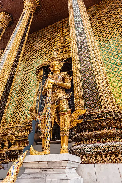 Photo of Phra Mondop guardian