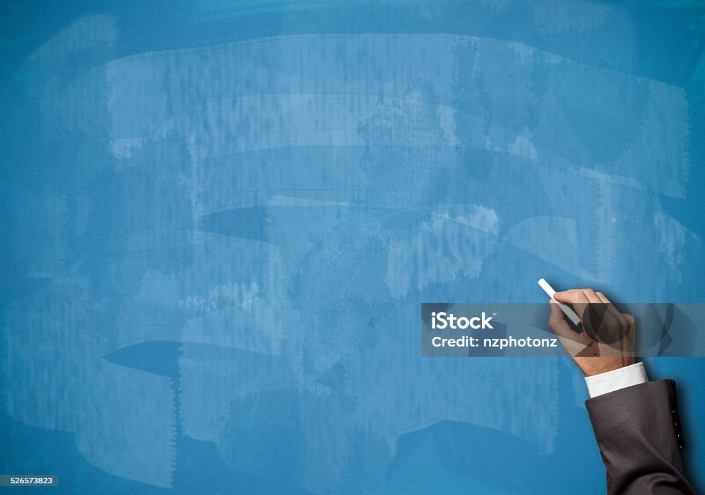 Blackboard / Blue Background (Click for more) Abstract Stock Photo