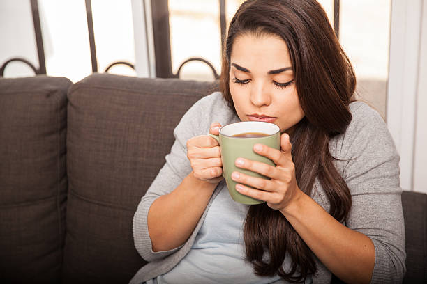 istock Taking a sip of coffee 526574483