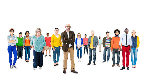 istock Group of Multiethnic Diverse Colorful People 526595123