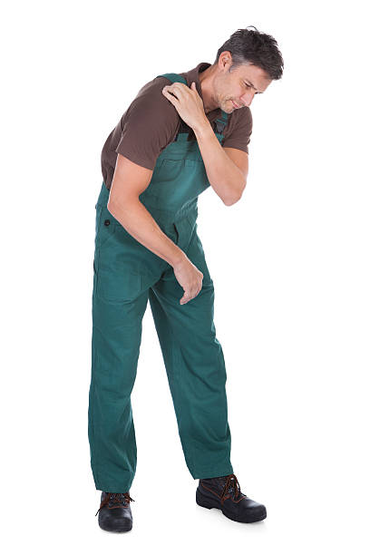 istock Male Gardener Suffering From Shoulder Pain 526595133