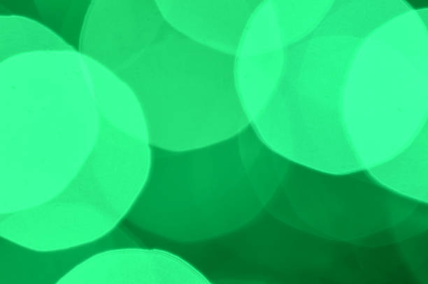 istock Abstract background of beautiful green bokeh 526595537