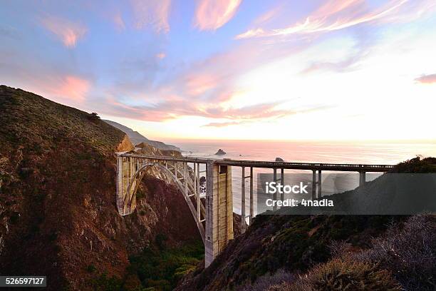 Bixby Creek Bridge Big Sur Ca Stock Photo - Download Image Now - Bixby Creek Bridge, Big Sur, Bridge - Built Structure