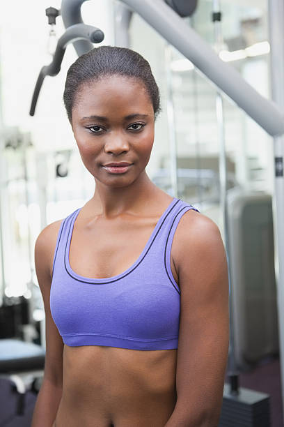 istock Fit woman looking at camera 526598481