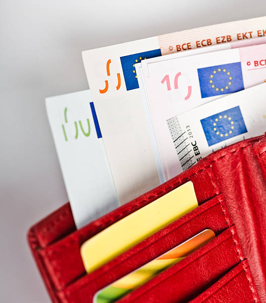 istock Euro money in wallet 526598913