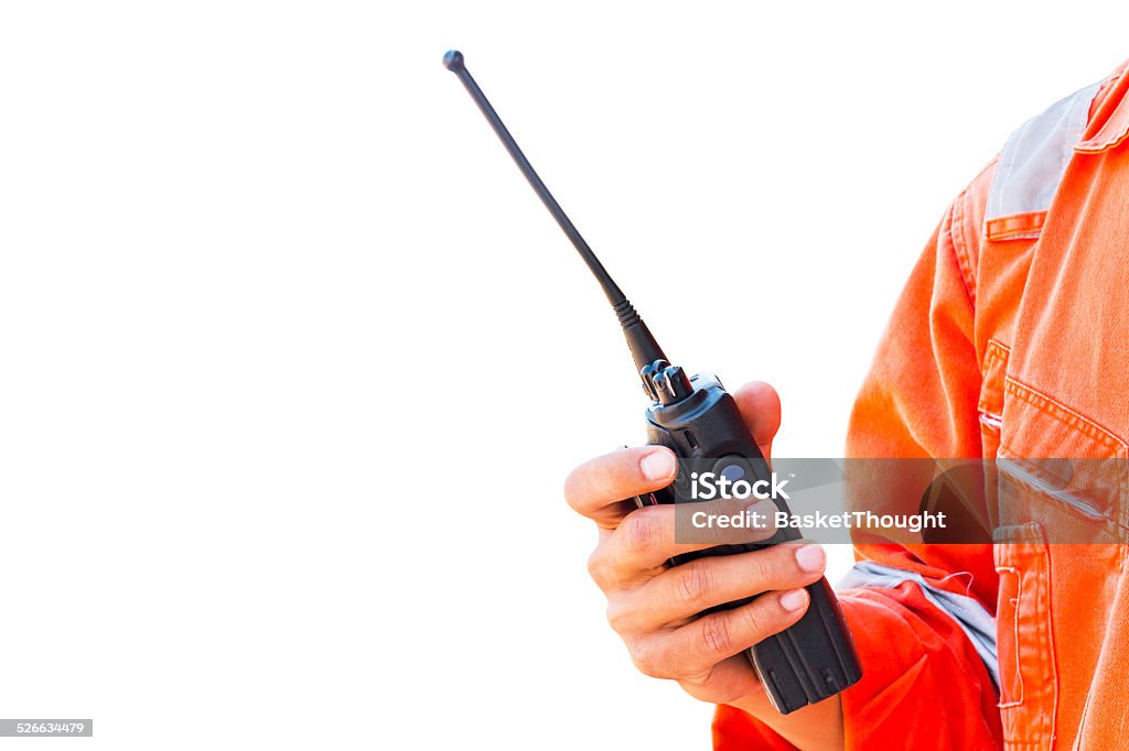 Radio trunk on isolate background Walkie-talkie Stock Photo