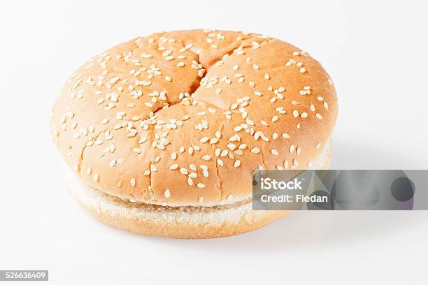 Hamburger Bread Stock Photo - Download Image Now - Bread, Brown Bread, Horizontal