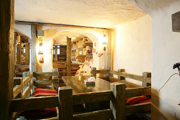 istock european restaurant in bright colors 526636885