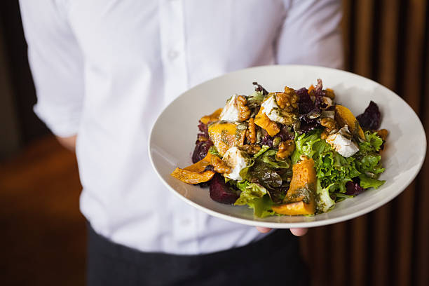 istock Close up of salad plate 526638667