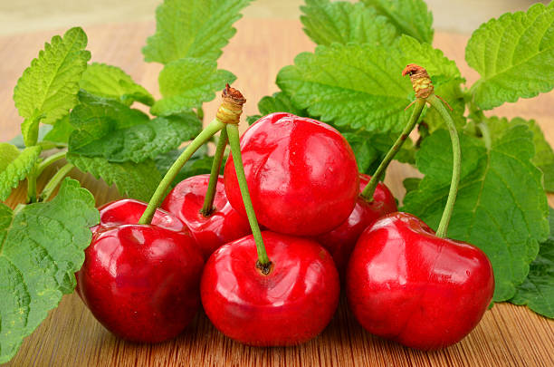 istock Bunch of cherries 526639443