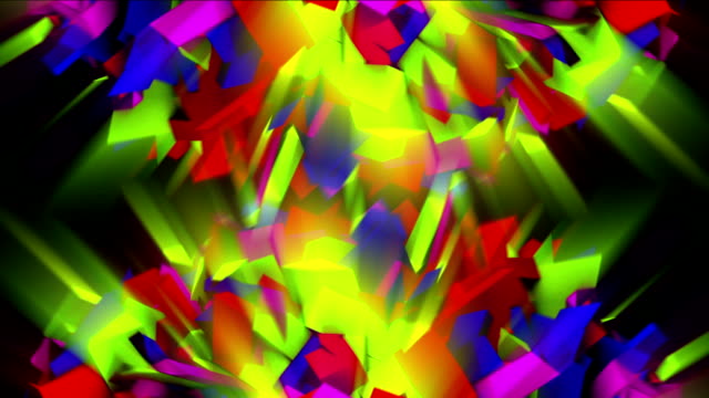 Abstract motley animation