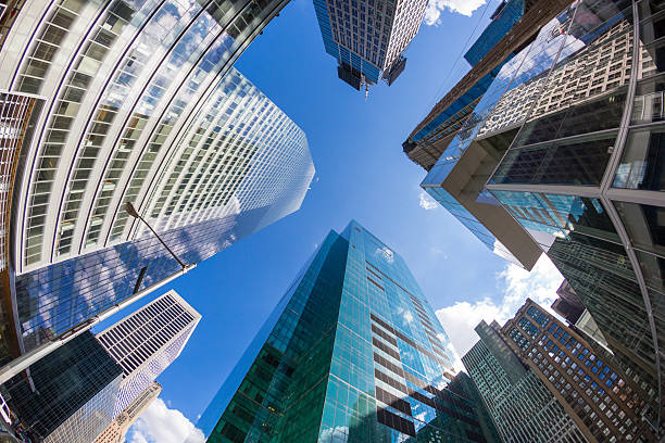 istock Modern Skyscrapers in New York City 526640107