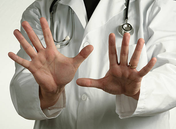 istock Doctor wants the situation to stop now 526655321