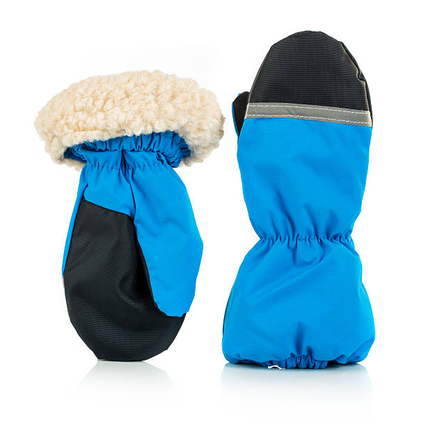 istock Children's autumn-winter mittens 526657765
