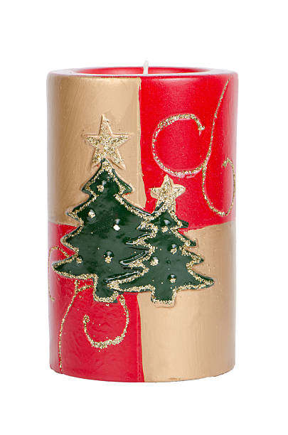 istock Christmas candle decoration 526669051