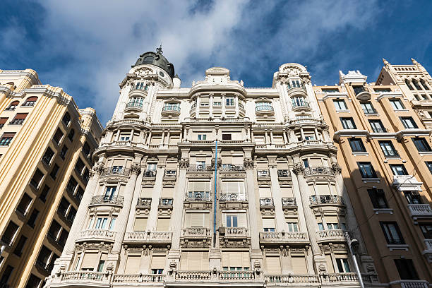 istock Historic buildings in Gran Via, Madrid 526669109