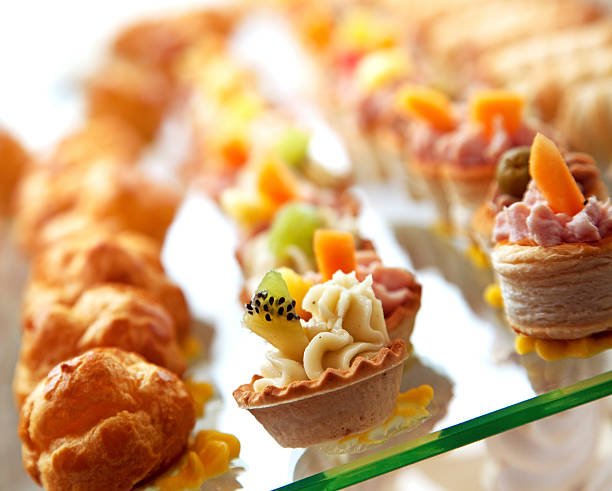 istock Food for cocktail on wedding party 526670519