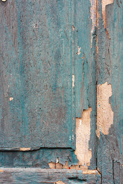 istock Old wooden painted  background 526683221