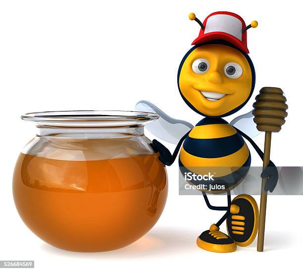 Fun Bee Stock Photo - Download Image Now - Animal, Animal Antenna, Bee