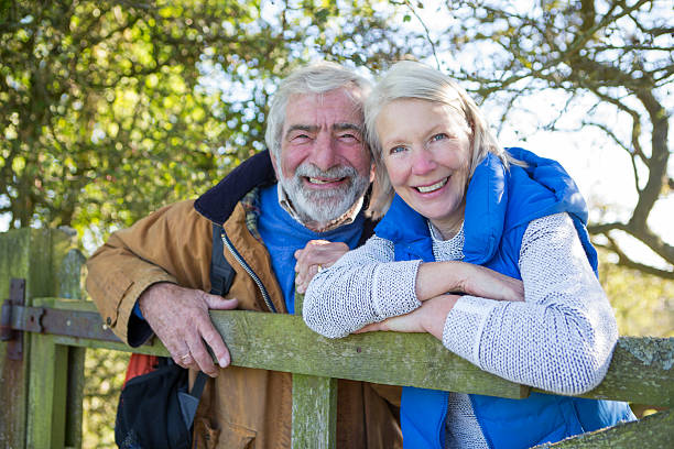 istock Mature Couple Outdoors 526685943