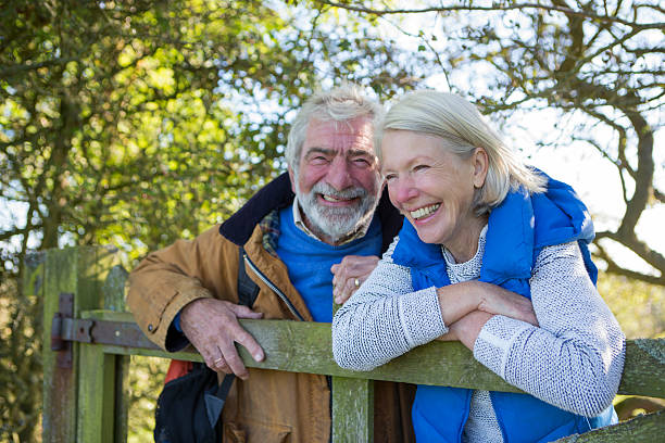 istock Happy Mature Couple Outdoors 526685961