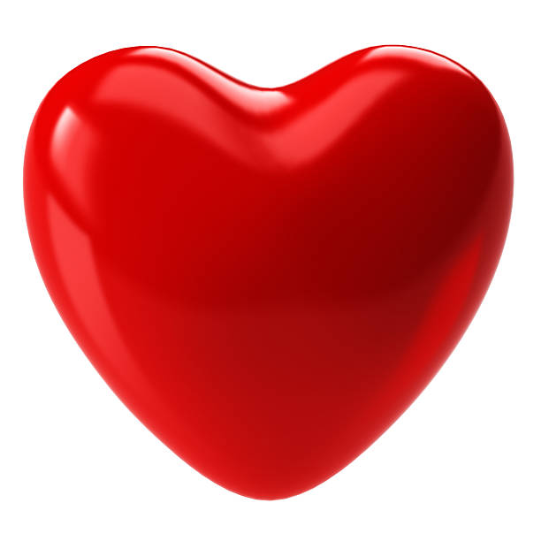 の中心 - heart shape valentines day vibrant color bright ストックフォトと画像