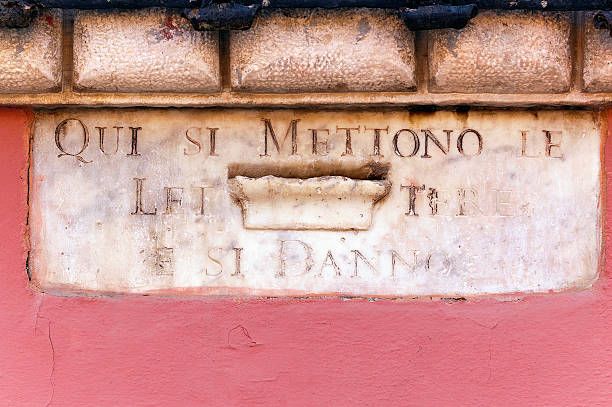 istock Ancient Mailbox - Carrara Tuscany Italy 526701899
