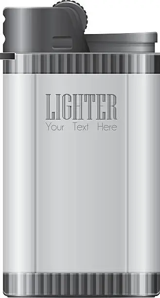 Vector illustration of Lighter Metallic