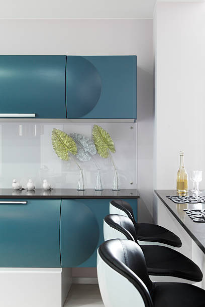 istock Bar counter in the apartment 526705358
