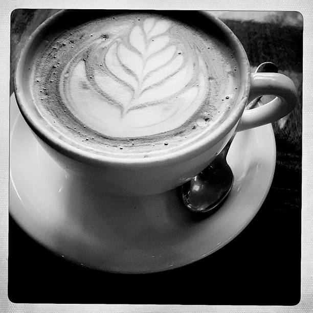 istock Cup of Hot Chocolate with Foam Art 526705426
