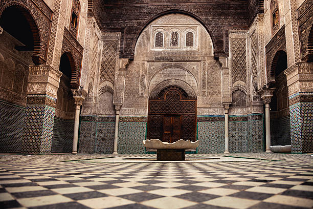 istock Madrasa al-Attarine in Fez 526706079