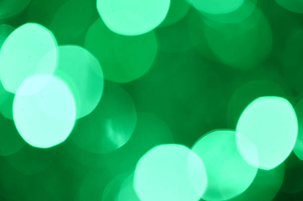 istock Abstract background of beautiful green bokeh 526707135