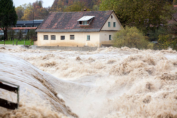 istock House in danger of floods 526707393