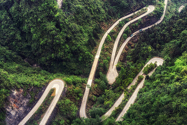 istock tianmen mountain winding road 526707444