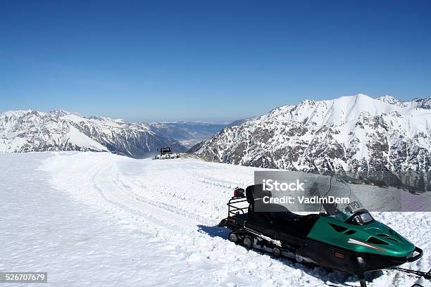 Snowmobile With An Inscription Hire Stock Photo - Download Image Now - Rescue, Snowmobile, Equipment
