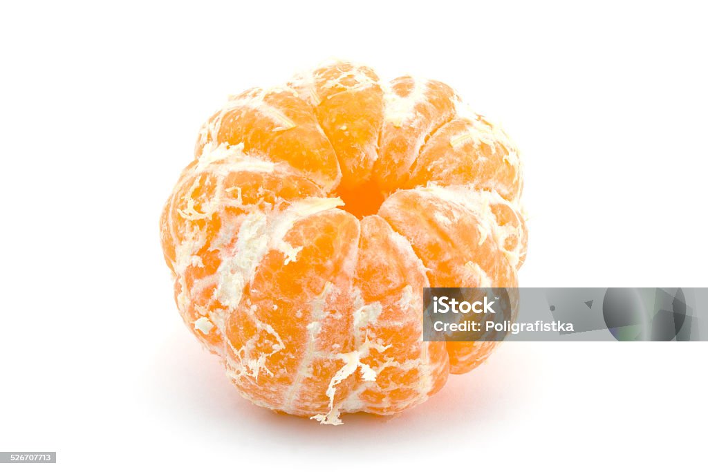 Tangerine Peeled tangerine Citrus Fruit Stock Photo