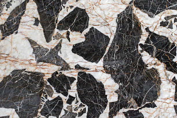 istock Stone background texture photo of Gabbro pegmatite rock 526709100