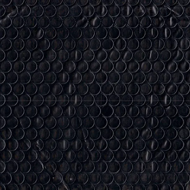 Black bubble wrap texture. Photo texture for your design
