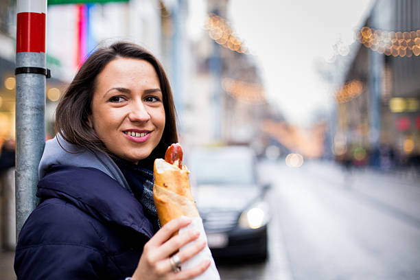 istock Enjoying street food 526715496
