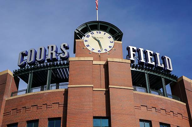 クアーズフィールド、コロラド州、デンバー - coors field ストックフォトと画像