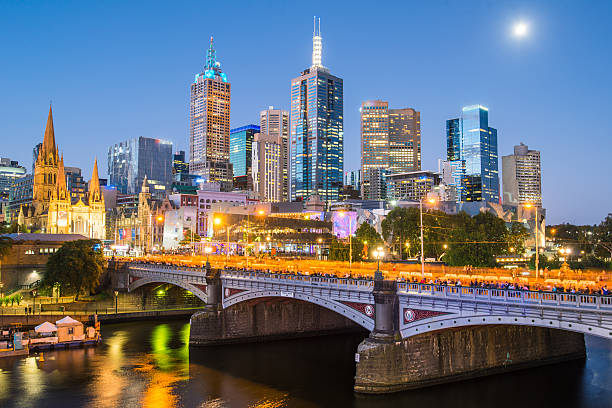 istock Melbourne cityscape, Australia. 526723272