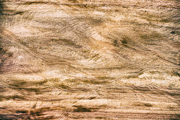 istock The surface of the wood cut by chainsaw 526723302